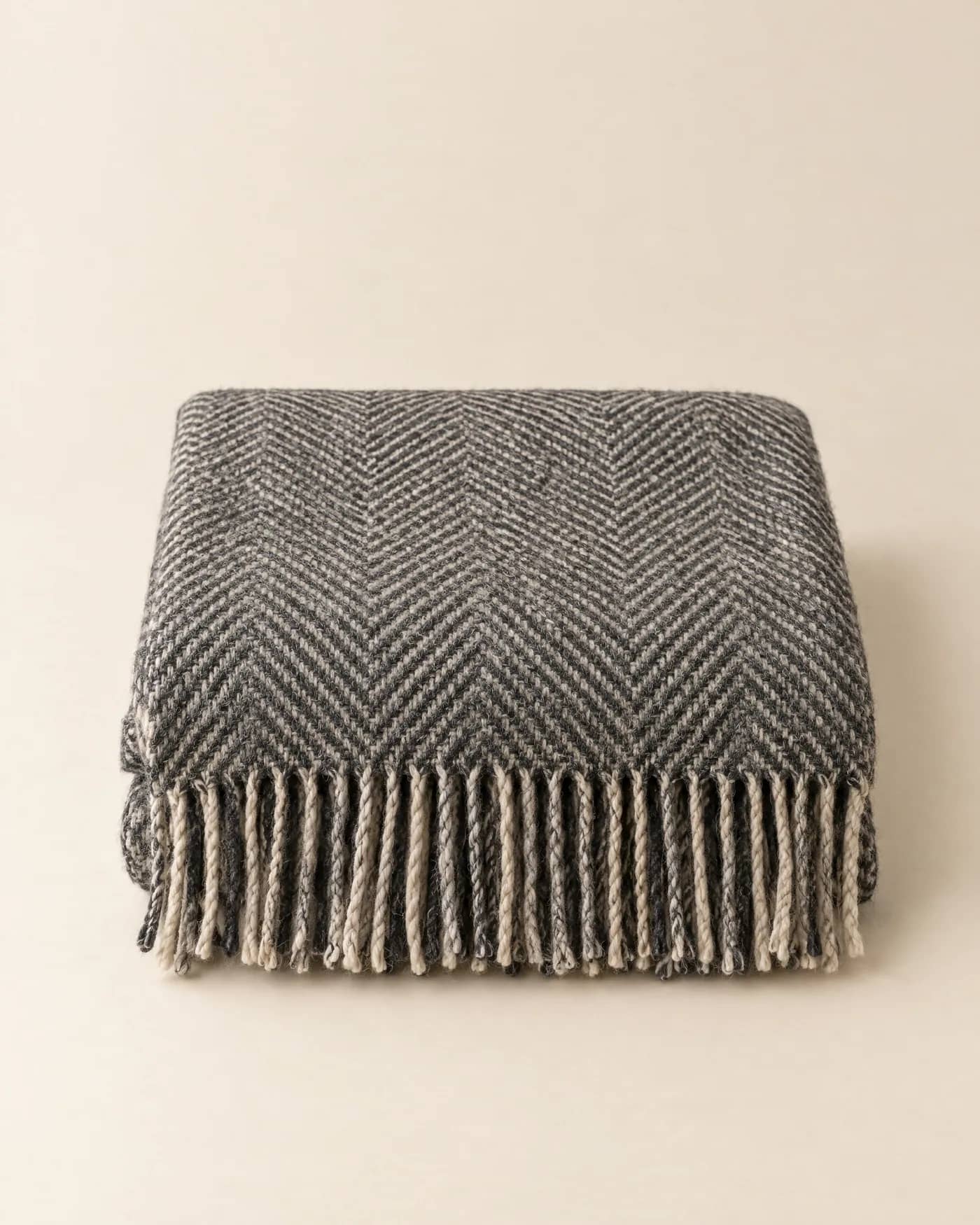 Ember Merino Wool Throw